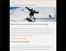 Tablet Screenshot of barometretourismevalaisan.webnode.com