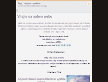 Tablet Screenshot of aleninajoga.webnode.cz