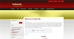 Desktop Screenshot of indianads.webnode.com
