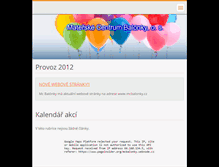 Tablet Screenshot of mcbalonky.webnode.cz