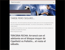 Tablet Screenshot of lospibesdelaconfluencia.webnode.com.ar