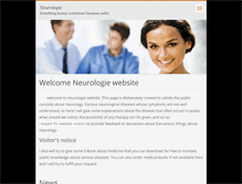 Tablet Screenshot of neurologie.webnode.com