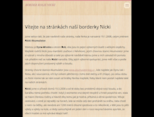 Tablet Screenshot of borderkolie-nicki.webnode.cz