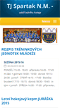 Mobile Screenshot of pripravkatjspartak.webnode.cz