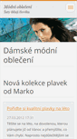 Mobile Screenshot of modni-obleceni.webnode.cz