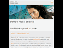 Tablet Screenshot of modni-obleceni.webnode.cz