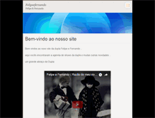 Tablet Screenshot of felipeefernando.webnode.com.br