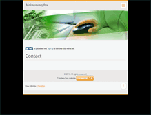 Tablet Screenshot of makingmoneyfree.webnode.com