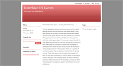Desktop Screenshot of downloaddsgames.webnode.com