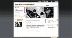 Desktop Screenshot of mecanismos-upiita.webnode.es