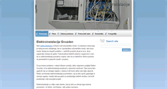 Desktop Screenshot of elektroinstalacije.webnode.com