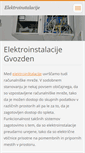 Mobile Screenshot of elektroinstalacije.webnode.com