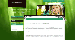 Desktop Screenshot of letni-tabor-orion.webnode.cz