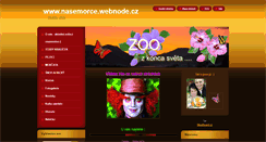 Desktop Screenshot of nasemorce.webnode.cz