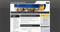 Desktop Screenshot of centrodeinformacion.webnode.es