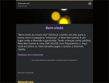 Tablet Screenshot of newnetgames.webnode.com.br