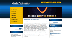 Desktop Screenshot of missaopentecostes33.webnode.com