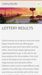 Mobile Screenshot of lotteryresults.webnode.com