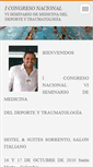 Mobile Screenshot of jbjmedicinadeldeporte.webnode.es