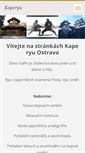 Mobile Screenshot of kaperyu.webnode.cz