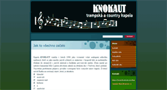 Desktop Screenshot of knokaut.webnode.cz