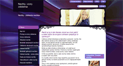 Desktop Screenshot of nechty-vzory.webnode.sk