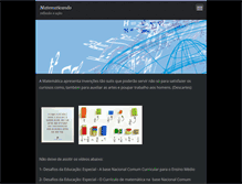 Tablet Screenshot of matematicando12.webnode.com