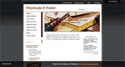 Desktop Screenshot of plenitudeepoder.webnode.com.br