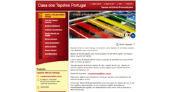 Desktop Screenshot of casadostapetes.webnode.com.pt