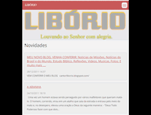 Tablet Screenshot of cantorliborio.webnode.com.br