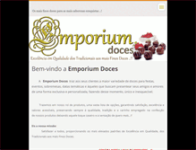 Tablet Screenshot of emporiumdoces.webnode.com.br