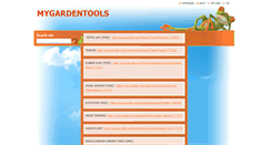Desktop Screenshot of mygardentools.webnode.com