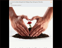 Tablet Screenshot of lardacaridade.webnode.com.br