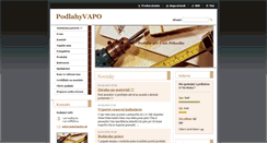 Desktop Screenshot of podlahyvapo.webnode.sk