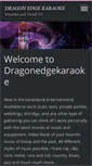 Mobile Screenshot of dragonedgekaraoke.webnode.com