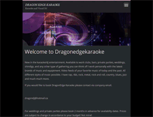 Tablet Screenshot of dragonedgekaraoke.webnode.com