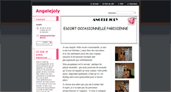 Desktop Screenshot of angelejoly.webnode.fr