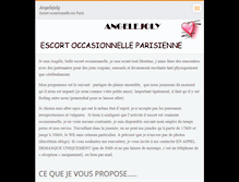 Tablet Screenshot of angelejoly.webnode.fr