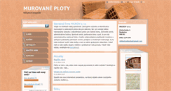 Desktop Screenshot of murovaneploty.webnode.sk