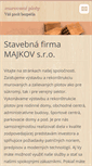 Mobile Screenshot of murovaneploty.webnode.sk