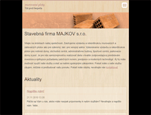Tablet Screenshot of murovaneploty.webnode.sk