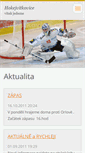 Mobile Screenshot of hokejvitkovice.webnode.cz