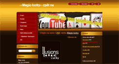 Desktop Screenshot of magic-lucky.webnode.cz