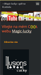 Mobile Screenshot of magic-lucky.webnode.cz