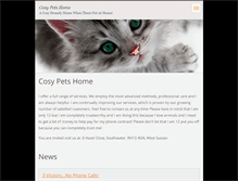 Tablet Screenshot of cosypetshome.webnode.com