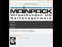 Tablet Screenshot of mainpack.webnode.com