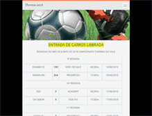 Tablet Screenshot of futebolgeral2010.webnode.com.br