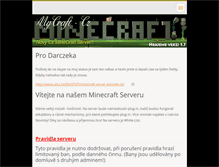 Tablet Screenshot of mycraft-cz.webnode.cz