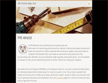 Tablet Screenshot of pr-weld.webnode.com