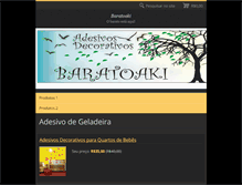 Tablet Screenshot of baratoaki.webnode.com.br